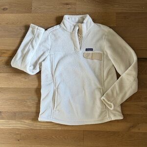 Patagonia Cream Fleece Pullover